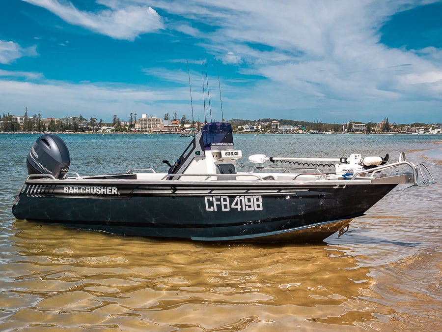 astaway estuary fishing charters bar crusher 535xs